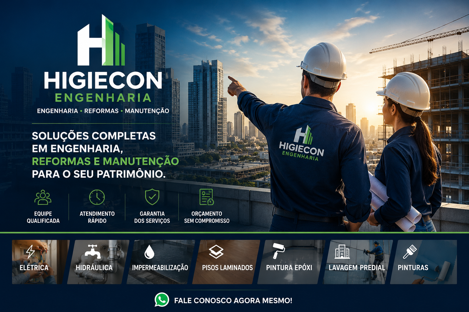HIGIECON Engenharia - Reformas e Manutenção