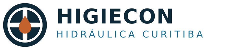 Logo Higiecon Hidráulica - encanador e instalação de tubulações em Curitiba
